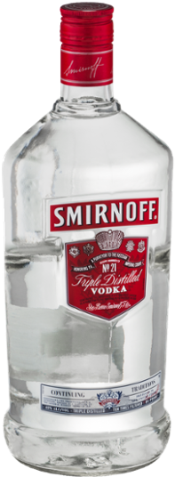 Smirnoff Triple Distilled Vodka (600x600), Png Download