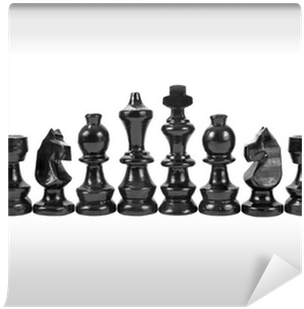 Piezas De Ajedrez Negras (400x400), Png Download