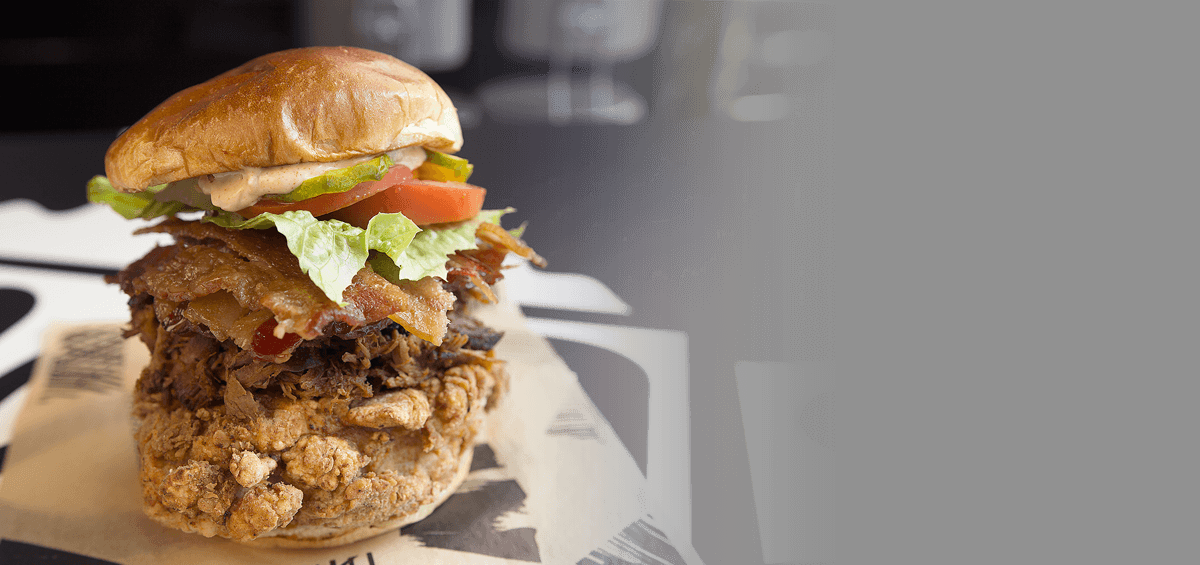 Buffalo-cauliflower - Fast Food (1200x565), Png Download