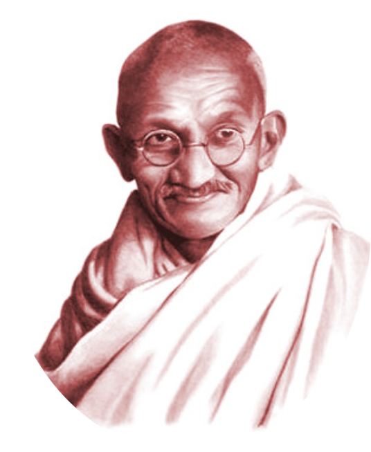 Mahatma Gandhi Transparent Psd Image - Death Anniversary Of Mahatma Gandhi (752x860), Png Download