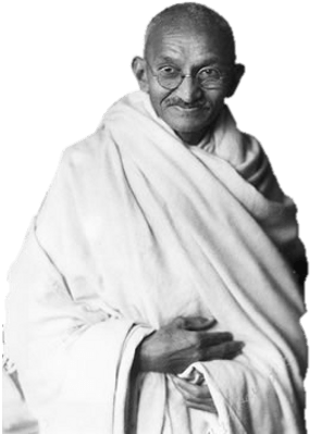 Gandhi's Philosophy And The Quest For Harmony (400x400), Png Download