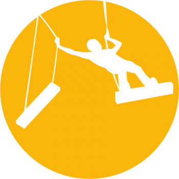 4 For The Price Of - High Ropes Course Icon (350x350), Png Download