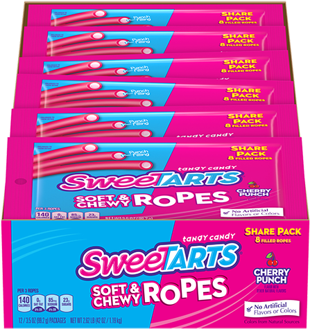 For Fresh Candy - Sweetarts Ropes Big Bag (500x500), Png Download