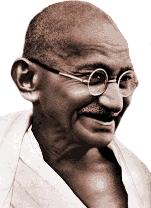 Mahatma Gandhi (300x413), Png Download