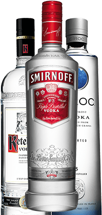 Smirnoff Red Vodka 1 Litre (300x420), Png Download