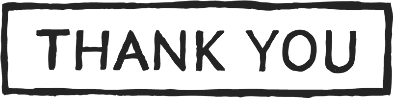 Thank You Sketch Stamp With Border - Do You Think You Are Magazine Logo (800x800), Png Download