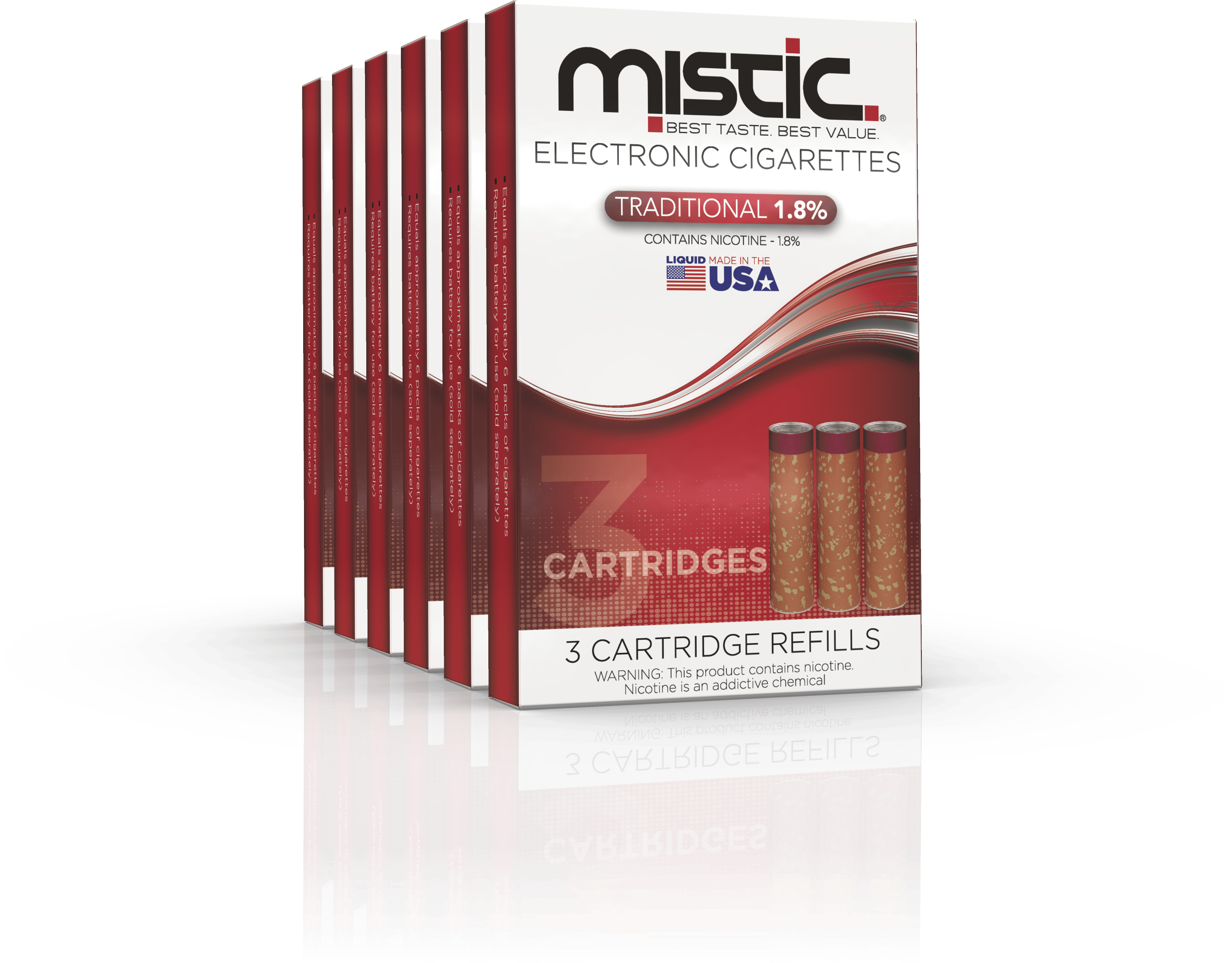 601-m3pkcrd 6pack Bundle - Mistic 3 (2987x2336), Png Download