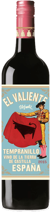 Elefante El Valiente Tempranillo - Elefante El Valiente Tempranillo 750ml (350x700), Png Download