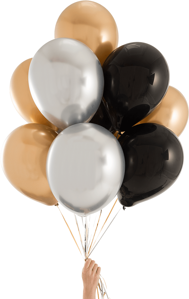 Putting On The Ritz Latex Party Balloons - Balloon (1400x1400), Png Download