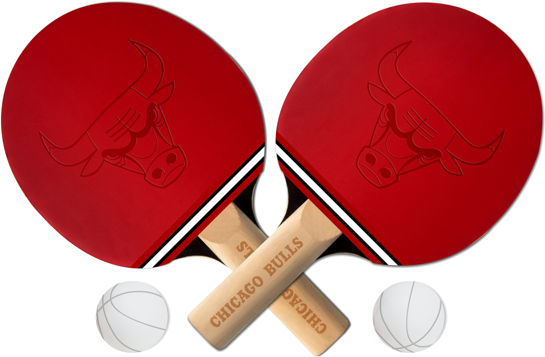 Chicago Bulls Charities Fundraiser At Spin - Ping Pong (1200x937), Png Download
