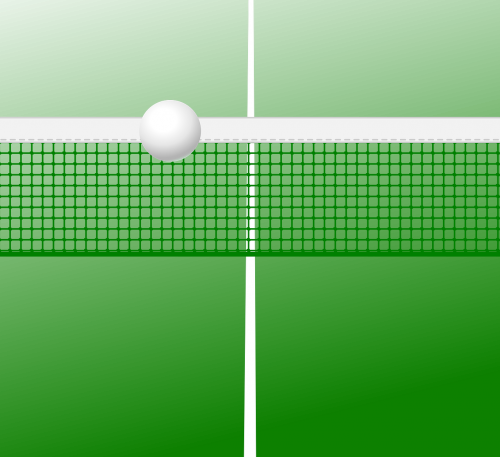 Ping-pong Table,table Tennis Net,ping Pong Ball,sport,play - Table Tennis (500x457), Png Download