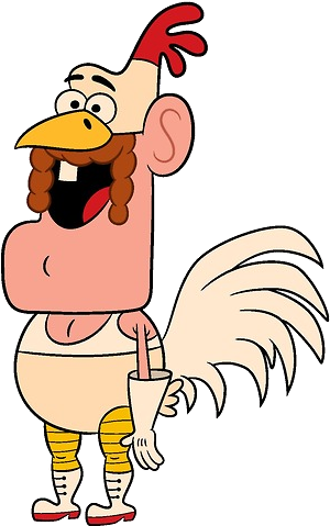 Chicken Man - Uncle Grandpa Chicken Man (376x518), Png Download