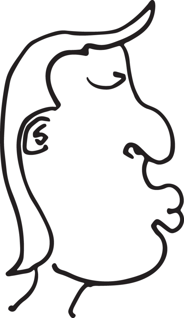 Cartoon Man With Lips - Cartoon Man Lips (595x1024), Png Download
