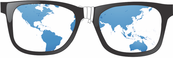 Spatialgeek - World Map (940x198), Png Download