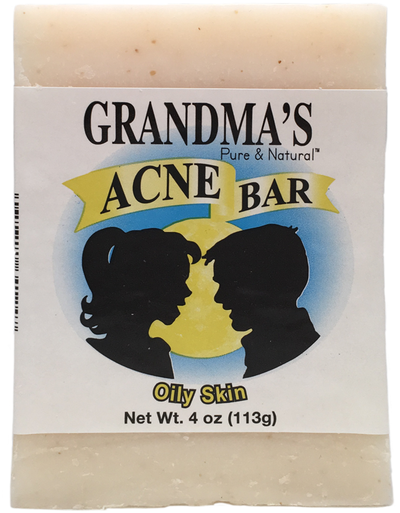 Grandma's Acne Bar For Normal Or Oily Skin - Grandma's Acne Bar Normal Skin 4 Oz Bar(s) By Remwood (1024x1024), Png Download