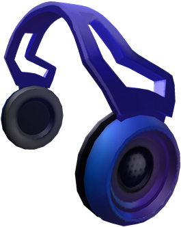 Midnight Phones - Purple Cat Ears Headphones Roblox (420x420), Png Download