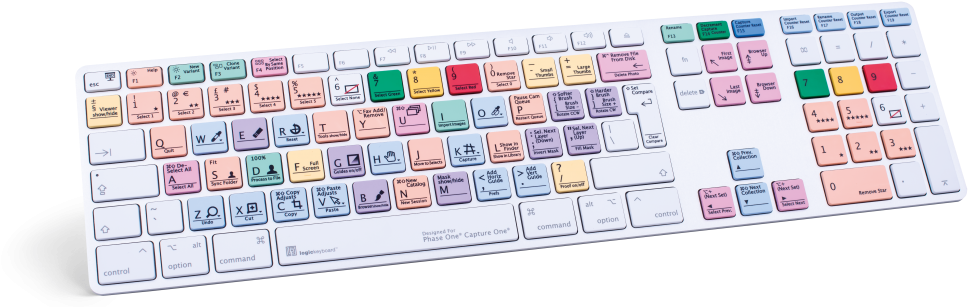 Capture One Logic Keyboard (1000x317), Png Download