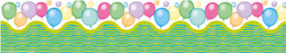 Pop Apart Border - Balloon (578x578), Png Download