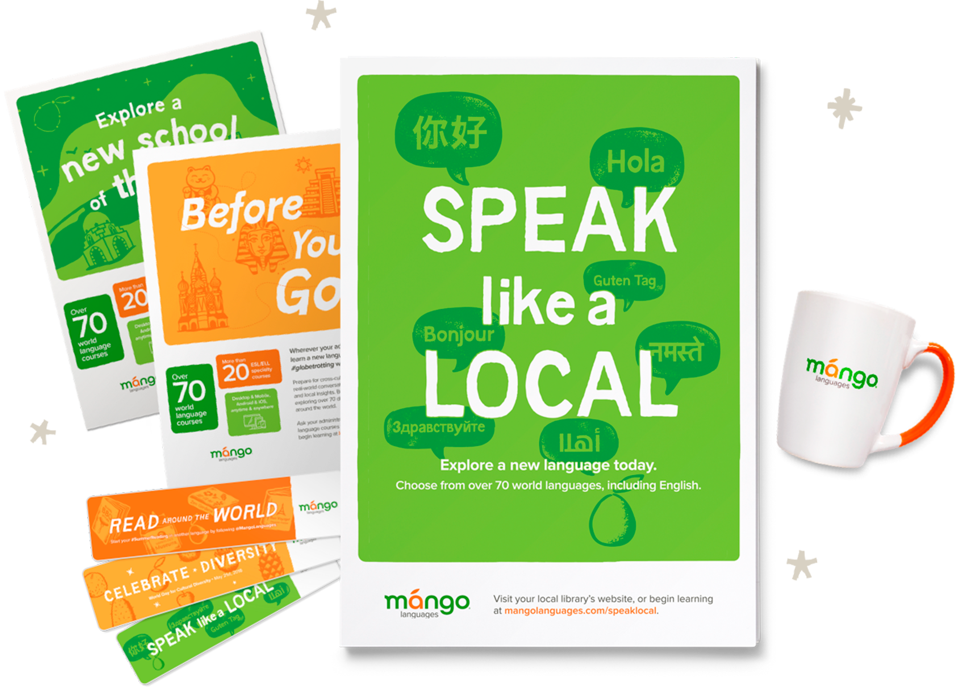 Fresh, New Mango Market Materials - Mug (1940x1394), Png Download