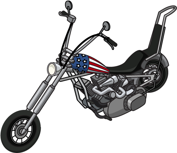 Apoc Catalog American Dad Bike - Bicycle (600x600), Png Download