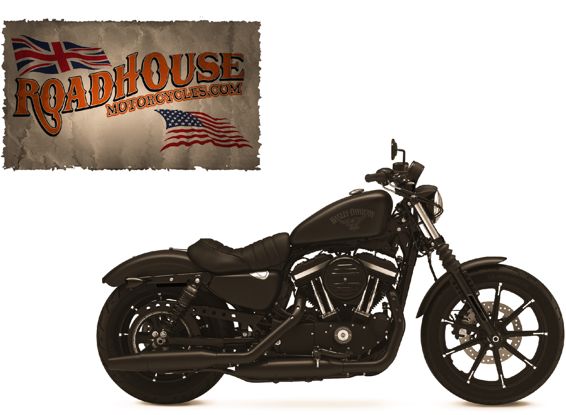 Bike - Harley Davidson Iron 883 (2304x1513), Png Download