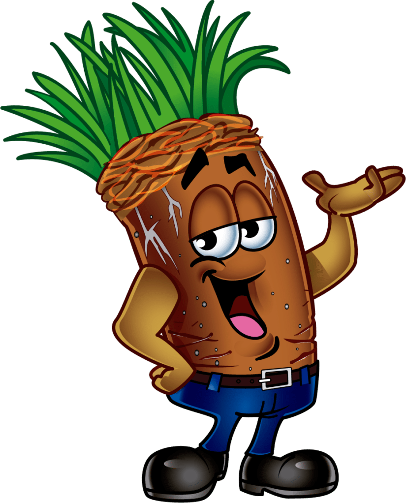 Lawn Core Cartoon Michelle Glosser 2018 08 08t15 - Illustration (827x1024), Png Download