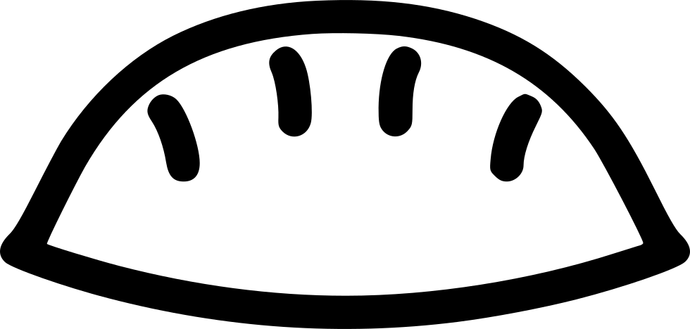 Png File Svg - Dumpling Icon Free (980x468), Png Download