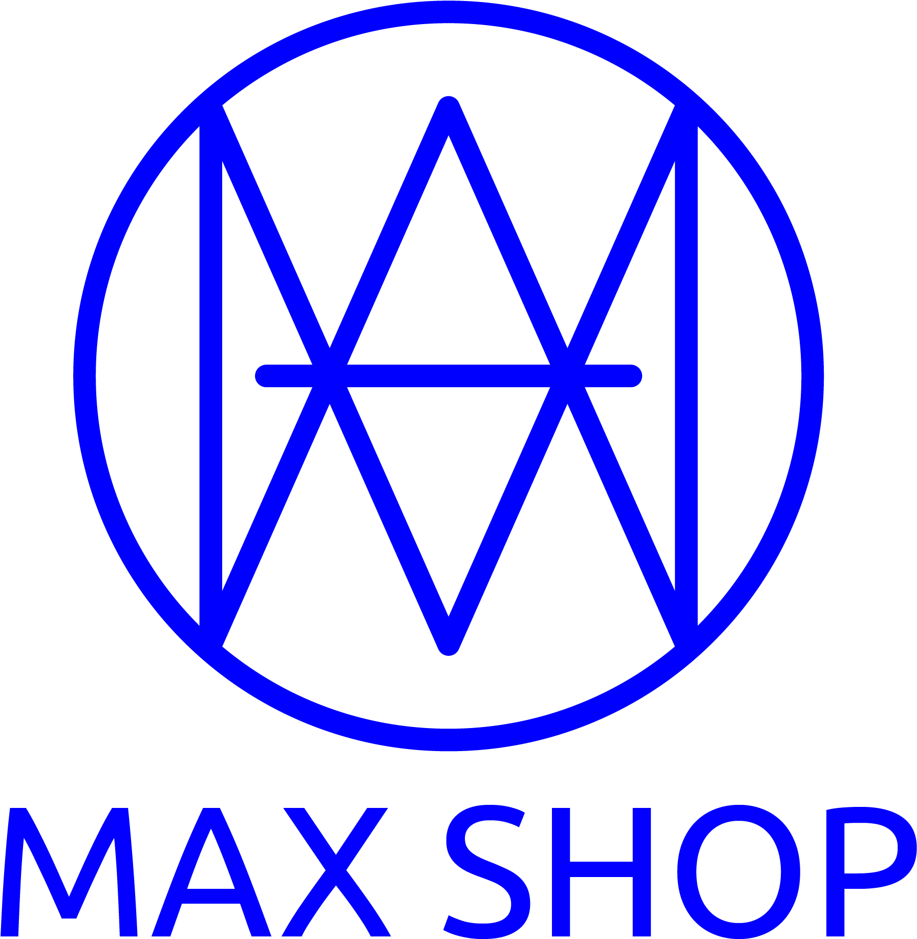 Max's Artist Shop - Makeup Logo Vector (2001x2001), Png Download