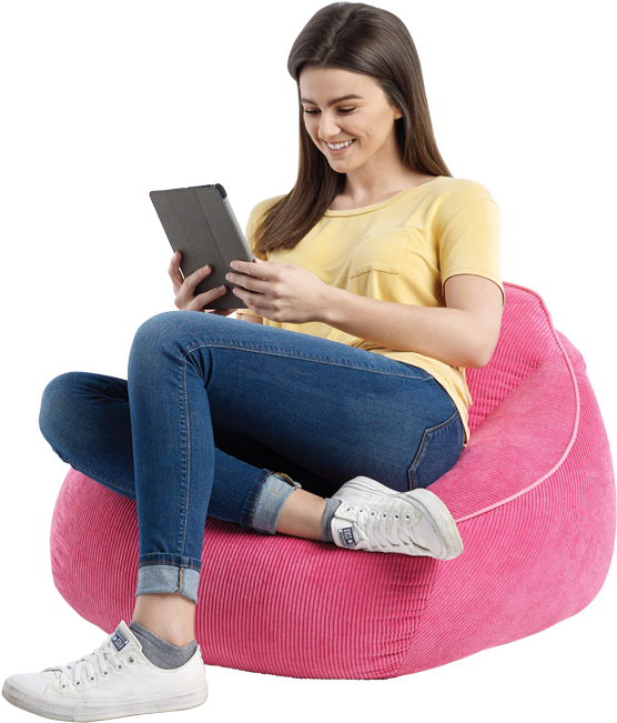Bean Bag (650x650), Png Download