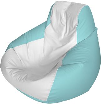 Teardrop Style Marine Bean Bag - E-searider Teardrop Marine Beanbag, White/beige, Medium (350x350), Png Download