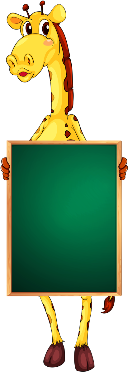 Giraffe - Height Measurement (523x1280), Png Download