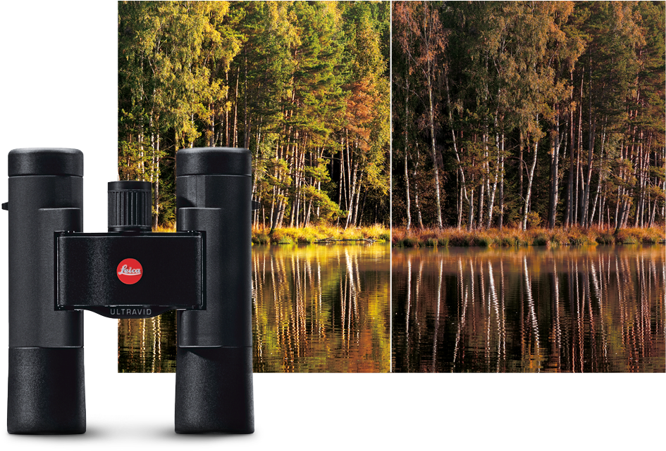 The Leica Ultravid Br Models Offer Outstanding Suppression - Leica Ultravid Bl 10x25 Bl Binoculars - Black (960x640), Png Download