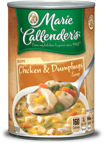 Chicken & Dumplings Soup - Chicken And Dumplings Can (482x482), Png Download