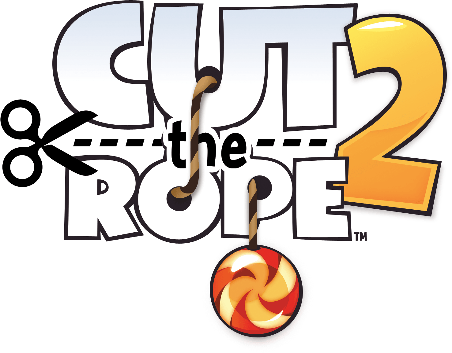 Cut The Rope 2 Logo (1646x1286), Png Download