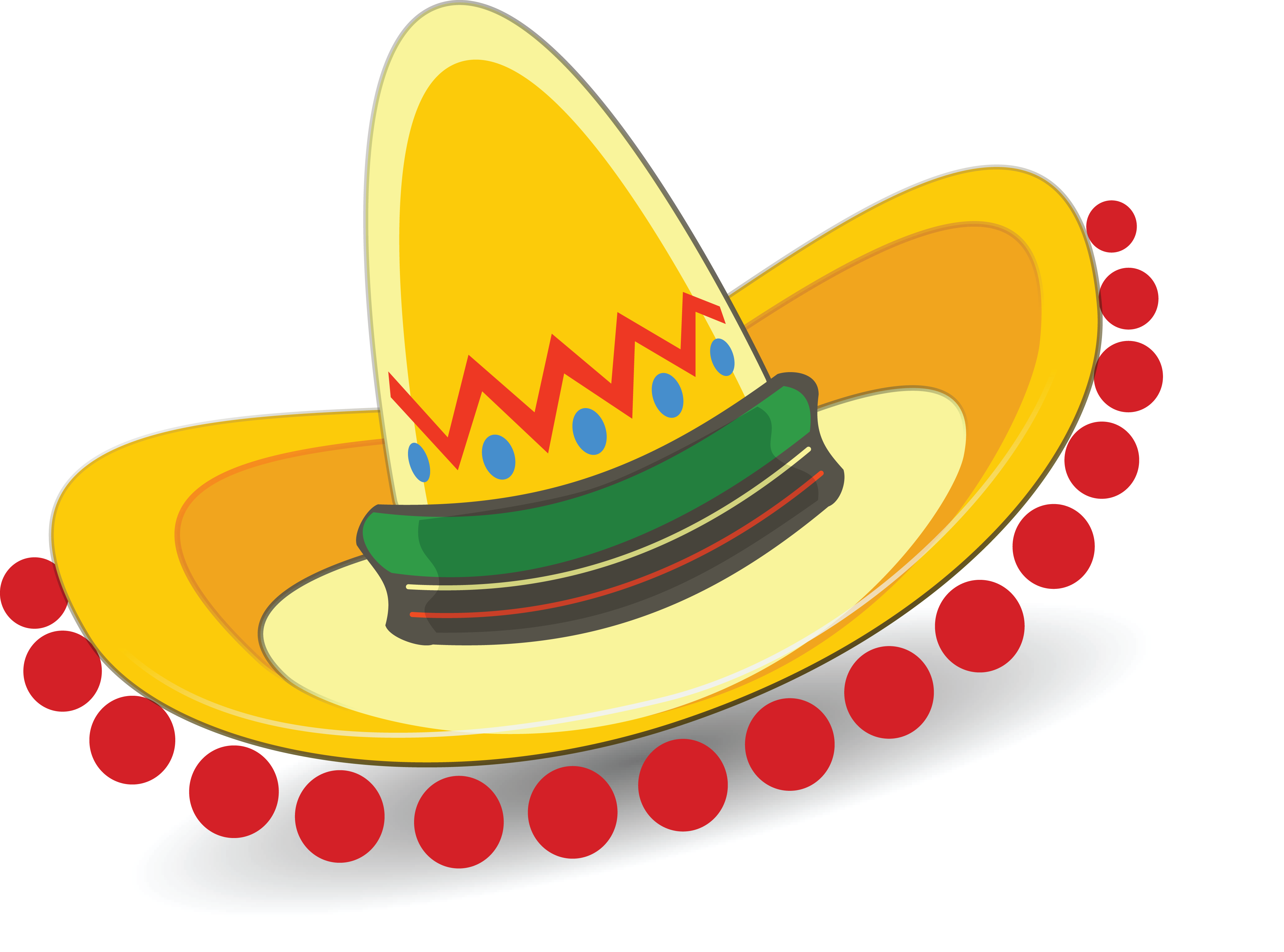 Image Free Collection Of Clipart Png High Quality - Sombrero Png (4000x2965), Png Download