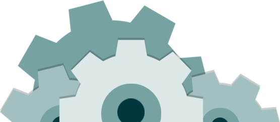 Gears - Gear (556x242), Png Download