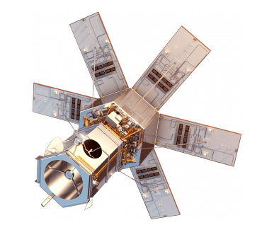 Digitalglobe's Recently Launched Worldview-4 Is Perhaps - Worldview 4 Satellite (387x335), Png Download