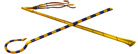 Crook And Flail - Wind Instrument (800x256), Png Download