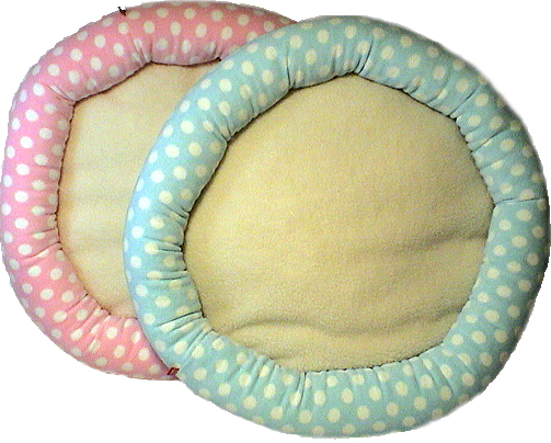 Donut Bed Dots - Dog (503x404), Png Download