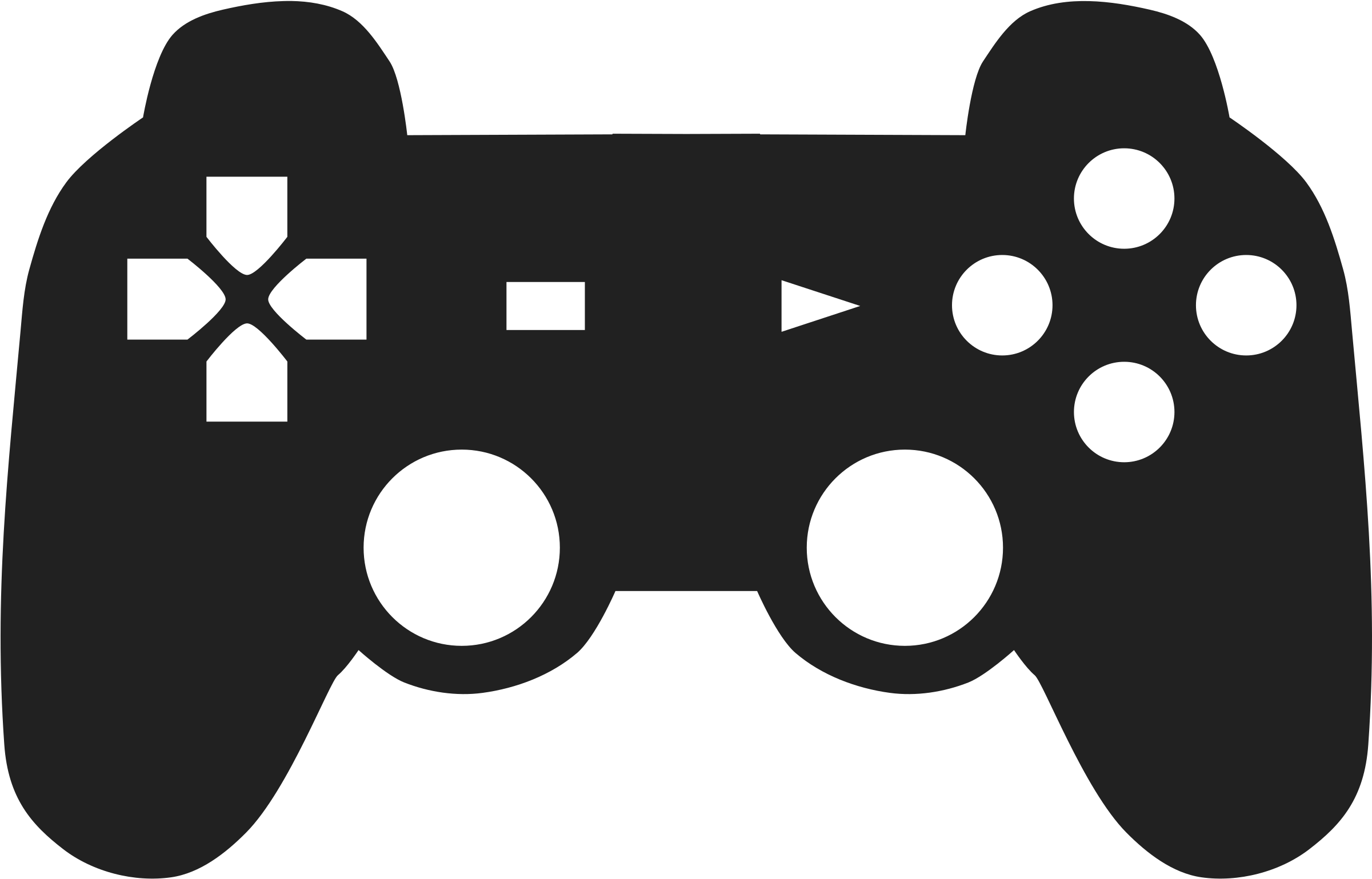 Playstation 2 Clipart Png - Game Controller Clip Art (2400x2400), Png Download