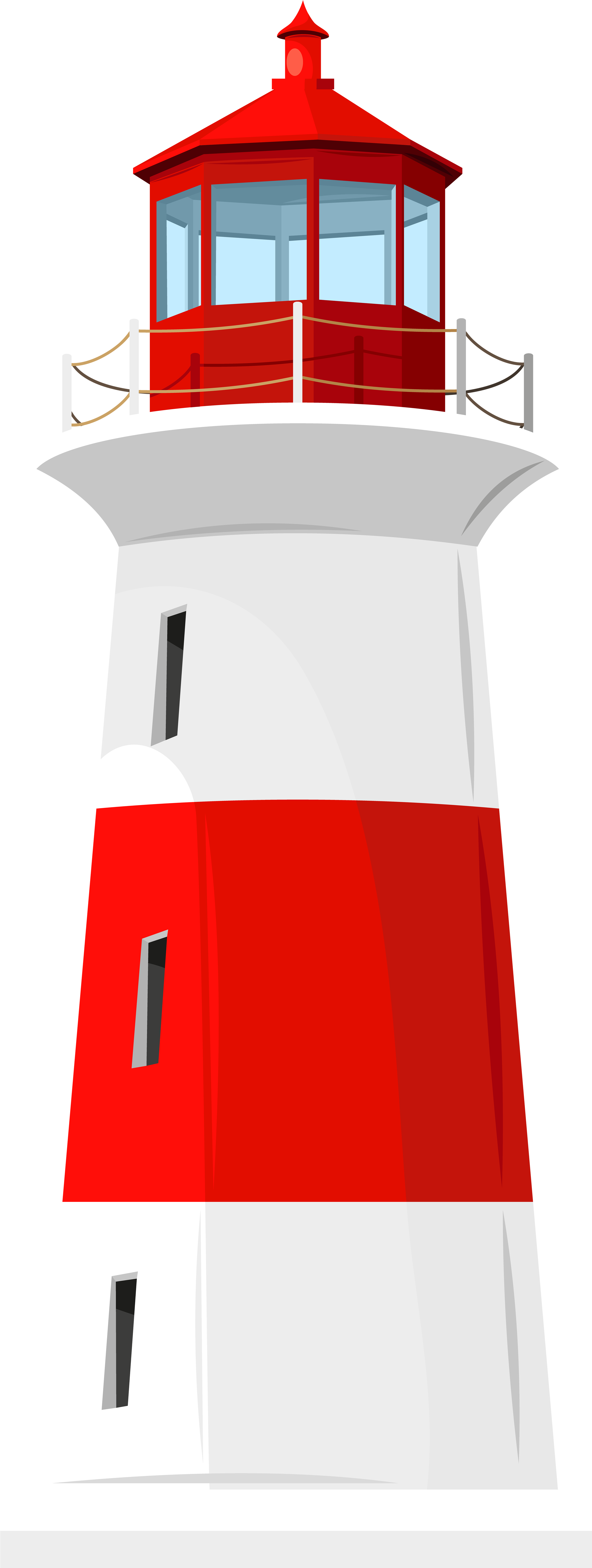Lighthouse Clipart Png - Lighthouse Png (3094x8000), Png Download