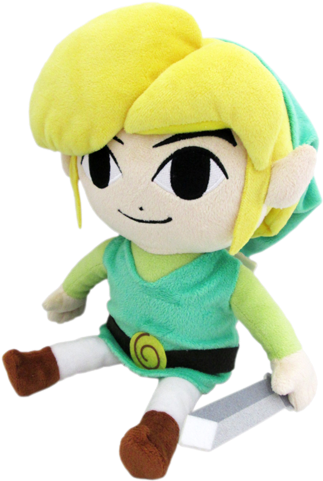 Link 8" Plush - Link Plush Breath Of The Wild (640x480), Png Download