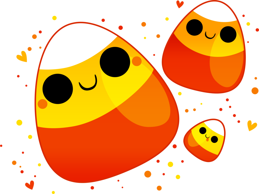 Candy Corn Pictures - Cute Halloween Candy Corn (900x676), Png Download