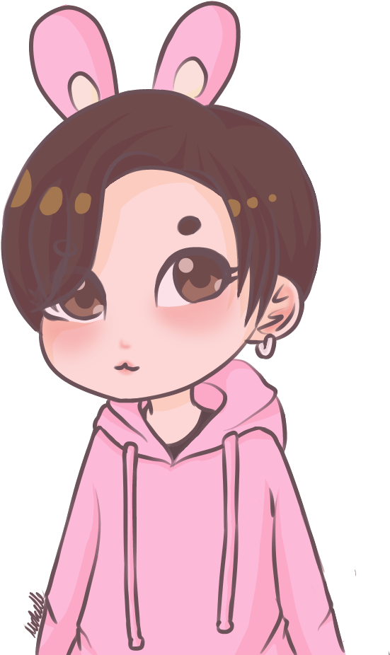 Jungkook - Cartoon (958x936), Png Download