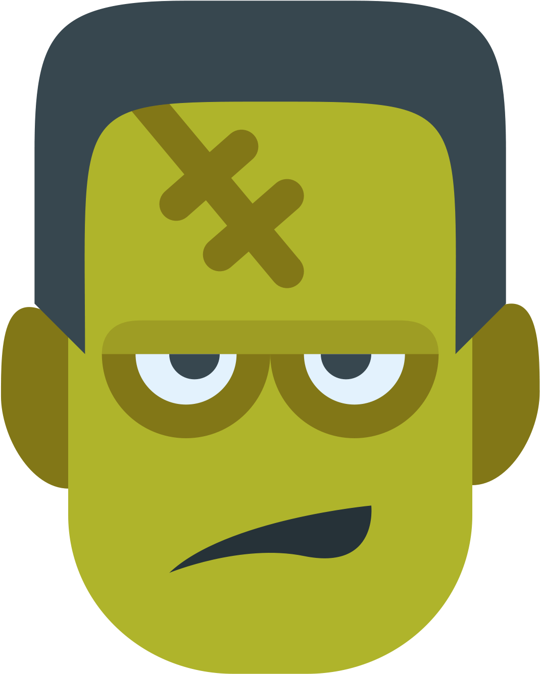 Png Images Stickpng Colour - Frankenstein's Monster (1600x1600), Png Download