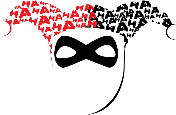 Clipart Resolution 600*800 - Harley Quinn Heart Transparent (600x800), Png Download