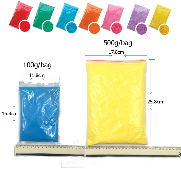 Holi Color Powders (721x721), Png Download