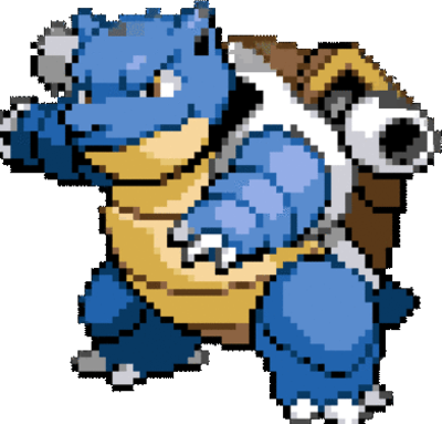 Fox @foxboro@mastodon - Blastoise Gen 3 Sprite (400x383), Png Download