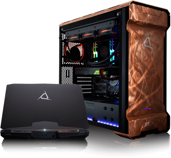 Clx Gaming Pcs - Cybertron Computers (616x552), Png Download