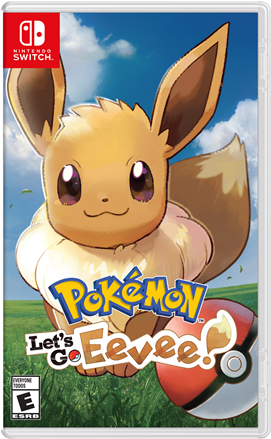 Pokemon Let's Go Eevee (350x438), Png Download